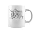 Jugador De Hockey Sobre Hielo Taza de café