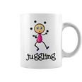 Juggling Stickman Sports Jugglers Juggle Circus Hobby Coffee Mug