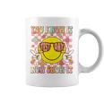 You Know It Now Show It Groovy Test Day Teacher Testing Day Coffee Mug