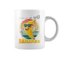 Let's Go Bananas Retro Banana Meme Banana Vintage Coffee Mug