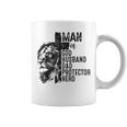 Man Of God Husband Dad Protector Hero Christian Father's Day Coffee Mug