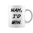 Nah I'd Win Meme Manga Quote Inspiration Lightweight Coffee Mug