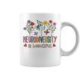 Neurodiversity Is Beautiful Autism Awareness Flowers Vintage Coffee Mug