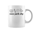 New York City Foods Pretzel Bagel Pizza Hot Dog Cute Nyc Coffee Mug