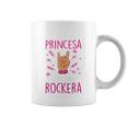 Niños No Soy Una Princesa Soy Una Rockera Taza de café