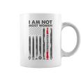 I Am Not Most Firefighter American Flag In Back Coffee Mug