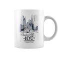 Ny New York City Nyc Manhattan Skylines Buildings Coffee Mug