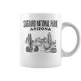 Parque Nacional Saguaro Desierto De Arizona Saguaro Cactus Taza de café