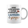Powered By Caffeine & Prayer Coffee Mug