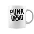 Punk Dad Punk Rock Is Not Dead Anarchy Misfit Father Coffee Mug