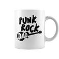 Punk Rock Dad Tattoos Guitar Punker Rocker Ska Band Father Coffee Mug