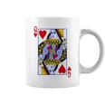 Queen Of Hearts Feminist For Playing Cards Coffee Mug