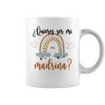 Quieres Ser Mi Madrina Godchild Niño Diciendo Mejor Madrina Taza de café