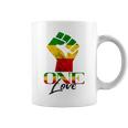 Rasta Reggae One Love Reggae Roots Handfist Reggae Flag Coffee Mug