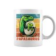 Retro Papasaurusatertag Bester Papa T-Rex Papa Dinosaur Kapuzenjacke Tassen