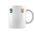 Retro South Africa Soccer Jersey Football Rugby 9 Coffee Mug