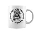 Run Your Car Not Your Mouth Messy Bun Racing Coffee Mug