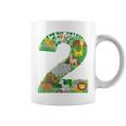 Safari Jungle Zoo Animals Second Birthday Number 2 Coffee Mug