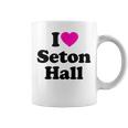 Seton Hall Love Heart College University Alumni Coffee Mug