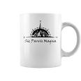 Sic Parvis Magna La Grandeza Latina Desde Pequeños Comienzos Taza de café