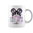 Six Is A Vibe 6 Year Old Girls 6Th Birthday Coffee Mug