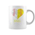 Softball Grandma Baseball Mama Catcher Saying Coffee Mug