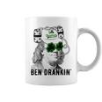 St Patrick Day Ben Drankin' I Love Shenanigans Coffee Mug