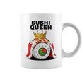 Sushi Queen Sushi Lover Japanese Food Sushi Coffee Mug