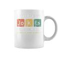 I Tell Poppy Jokes Periodically Element Vintage Father's Day Coffee Mug
