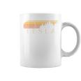 Tesla Wv Vintage Evergreen Sunset Eighties Retro Coffee Mug