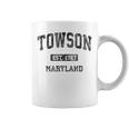 Towson Maryland Md Vintage Athletic Sports Coffee Mug