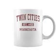 Twin Cities Minnesota Mn Vintage Athletic Sports Coffee Mug