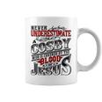 Never Underestimate Cosby Family Name Coffee Mug