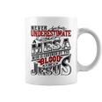 Never Underestimate Mesa Family Name Coffee Mug