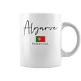 Vacaciones Bandera De Portugal Isla Algarve Taza de café