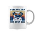 Vintage Best Pug Dad Ever Carlin Papa Cadeau De Noël Drôle Tasse