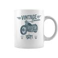 Vintage Born 1971 Birthday Classic Retro Motorbike Coffee Mug