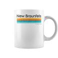 Vintage New Braunfels Tx Texas Usa Retro Coffee Mug