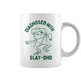 Vintage Retro Frog Diagnosed With Slay Dhd Present I Coffee Mug