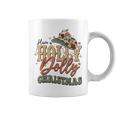 Vintage Western Christmas Howdy Xmas Cowboy Hat Retro Jolly Coffee Mug