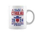 Vote 2024 Cthulhu President Choose The Lesser Of Two Evils Coffee Mug