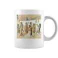 Wain Christmas Carol Singing Cats Playing Music Coffee Mug