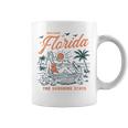 Welcome To Florida Vintage Gator Beach Sunshine State Coffee Mug