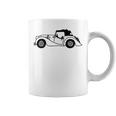 White Morgan 44 44 Car Drawing Coffee Mug