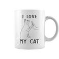 Women's I Love My Cat Tassen