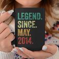 10 Years Old Legend Since May 2014 10Th Birthday Coffee Mug Funny Gifts