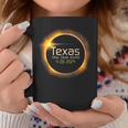 2024 Solar Eclipse In Texas Usa Totality Womens Coffee Mug Funny Gifts