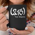 213 Area Code Los Angeles California Coffee Mug Unique Gifts