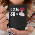 I Am 30 1 Middle Finger & Lips 31St Birthday Girls Coffee Mug Unique Gifts