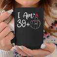 I Am 39 Plus 1 Middle Finger For A 40Th Birthday For Women Coffee Mug Funny Gifts